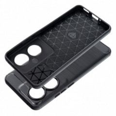 Oppo Reno11 F Hülle Carbon Elegant  Schwarz