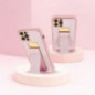 Samsung Galaxy S24 FE Hülle LEATHER Case Kickstand Rosa