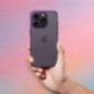 Apple iPhone SE 2020 Hülle Matrix Clear Hellviolett