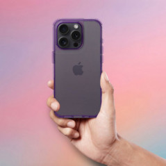 Apple iPhone 15 Pro Hülle Matrix Clear Hellviolett