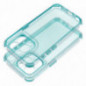 Apple iPhone 15 Pro Hülle Matrix Clear Minzig