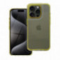 Apple iPhone 15 Hülle Matrix Clear Gelb Apple iPhone 15 Hülle Matrix Clear Gelb