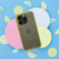 Apple iPhone 15 Hülle Matrix Clear Gelb Apple iPhone 15 Hülle Matrix Clear Gelb