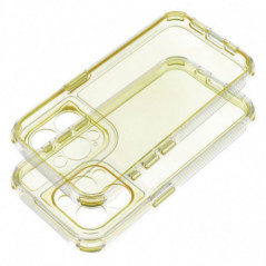Apple iPhone SE 2022 5G Hülle Matrix Clear Gelb