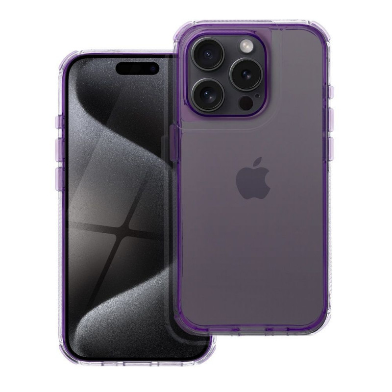 Apple iPhone 13 Hülle Matrix Clear Hellviolett Apple iPhone 13 Hülle Matrix Clear Hellviolett