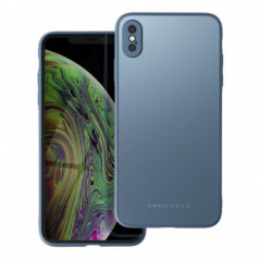 Apple iPhone XS Max Hülle Roar Matte Glass Stilvoll  Blau