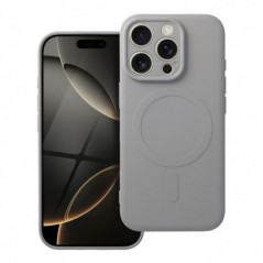 Apple iPhone 16 Pro Hülle Silicone Mag Cover MagSAFE  Titan