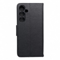 Samsung Galaxy S24 FE Brieftaschenetui Fancy Book Schwarz