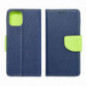 Samsung Galaxy S24 FE Brieftaschenetui Fancy Book Marine / Limette