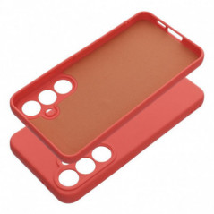 Samsung Galaxy S24 FE Hülle Silicone Elegant  Pfirsich