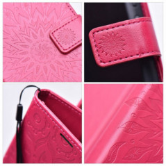 Samsung Galaxy S24 FE Book Handytaschen MEZZO Book Magenta