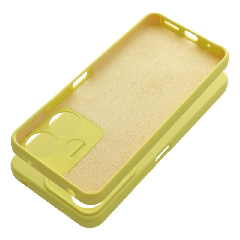XIAOMI Redmi 13 4G Hülle Silicone 2mm Zitrone XIAOMI Redmi 13 4G Hülle Silicone 2mm Zitrone