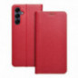 Samsung Galaxy A16 Book Handytaschen LUNA Book Gold Elegant  Rot