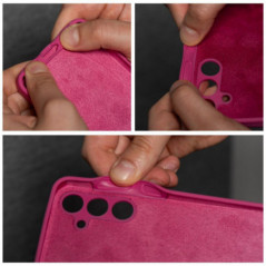 Samsung Galaxy A36 Hülle Silicone 2mm Rosa