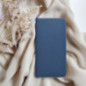 Apple iPhone 16 Book Handytaschen LUNA Book Carbon Kohlenstoff-Faser, Elegant  Blau