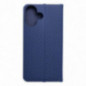 Apple iPhone 16 Book Handytaschen LUNA Book Carbon Kohlenstoff-Faser, Elegant  Blau