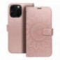 Apple iPhone 16 Pro Max Book Handytaschen MEZZO Book Mandala  Roségold