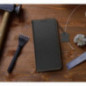 Apple iPhone 16 Pro Book Handytaschen Leather case SMART PRO Elegant  Schwarz