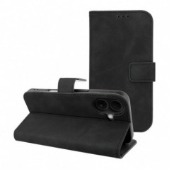 Apple iPhone 16 Book Handytaschen TENDER Book Schwarz