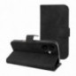Apple iPhone 16 Book Handytaschen TENDER Book Schwarz