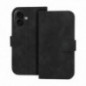 Apple iPhone 16 Book Handytaschen TENDER Book Schwarz