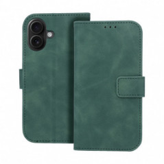 Apple iPhone 16 Book Handytaschen TENDER Book Grün