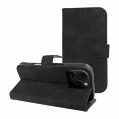 Apple iPhone 16 Pro Book Handytaschen TENDER Book Schwarz