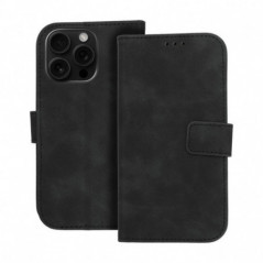 Apple iPhone 16 Pro Book Handytaschen TENDER Book Schwarz