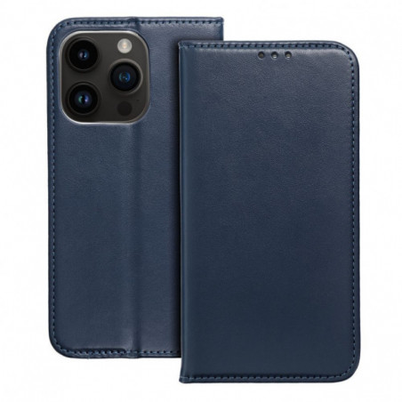 Apple iPhone 16 Plus Book Handytaschen Smart Magneto book Marine