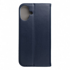 Apple iPhone 16 Plus Book Handytaschen Smart Magneto book Marine