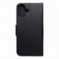 Apple iPhone 16 Plus Brieftaschenetui Fancy Book Schwarz