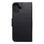 Apple iPhone 16 Plus Brieftaschenetui Fancy Book Schwarz