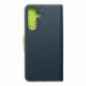 Samsung Galaxy A16 Brieftaschenetui Fancy Book Marine / Limette