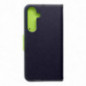 Samsung Galaxy S25 Plus Brieftaschenetui Fancy Book Marine / Limette