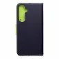 Samsung Galaxy S25 Plus Brieftaschenetui Fancy Book Marine / Limette