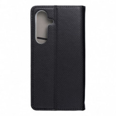 Samsung Galaxy S25 Book Handytaschen Smart Case Book Schwarz