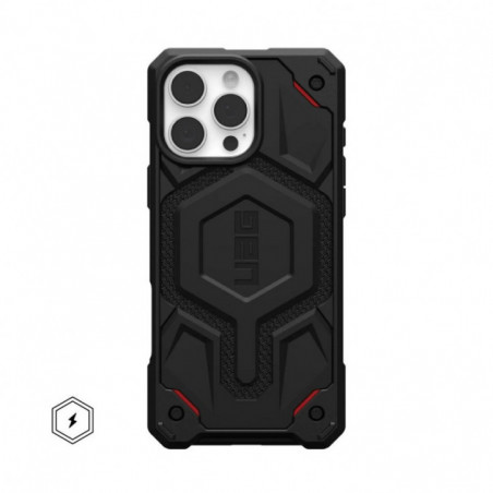 Apple iPhone 16 Pro Max Hülle Urban Armor Gear Monarch Pro MagSAFE   Kevlar Schwarz