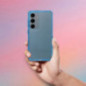 Samsung Galaxy S25 Plus Hülle Matrix Clear Blau