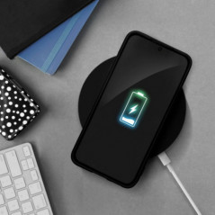 Samsung Galaxy A16 Hülle Silicone Elegant  Schwarz