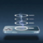 Apple iPhone 16e Hülle Clear Mag Cover MagSAFE  Durchsichtbar