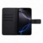 Samsung Galaxy A41 Book Handytaschen GOMMA Elegant Schwarz Samsung Galaxy A41 Book Handytaschen GOMMA Elegant Schwarz
