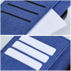 Samsung Galaxy A52s 5G Book Handytaschen GOMMA Elegant  Blau