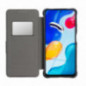 XIAOMI Redmi Note 14 Pro 5G Book Handytaschen Razor Book Kohlenstoff-Faser, Kohlenstoffmuster  Blau