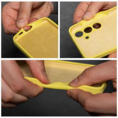 XIAOMI Redmi 14C Hülle Silicone 2mm Zitrone