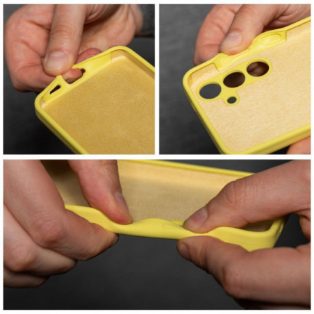 XIAOMI Redmi 14C Hülle Silicone 2mm Zitrone