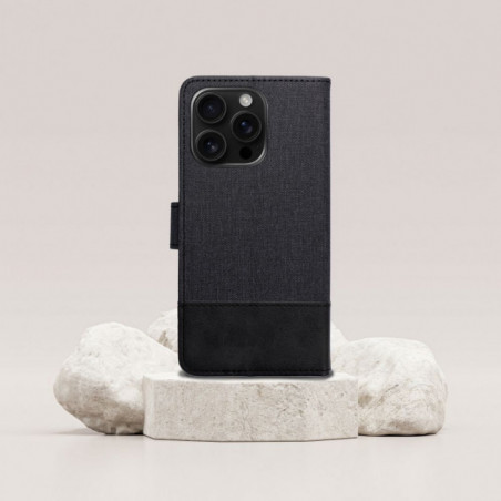 Samsung Galaxy A26 Book Handytaschen GOMMA Elegant  Schwarz