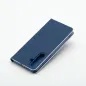 Samsung Galaxy A06 Book Handytaschen LUNA Book Carbon Kohlenstoff-Faser, Elegant  Blau