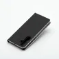 XIAOMI Redmi 14C Book Handytaschen LUNA Book Carbon Kohlenstoff-Faser, Elegant  Schwarz