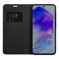 XIAOMI Redmi 14C Book Handytaschen LUNA Book Carbon Kohlenstoff-Faser, Elegant  Schwarz