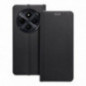 XIAOMI Redmi 14C Book Handytaschen LUNA Book Carbon Kohlenstoff-Faser, Elegant  Schwarz